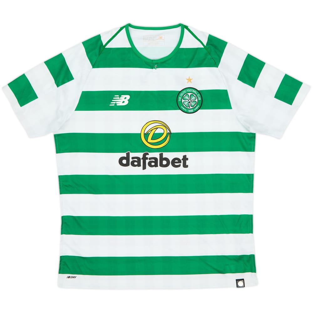 2018-19 Celtic Home Shirt - 6/10 - (L)