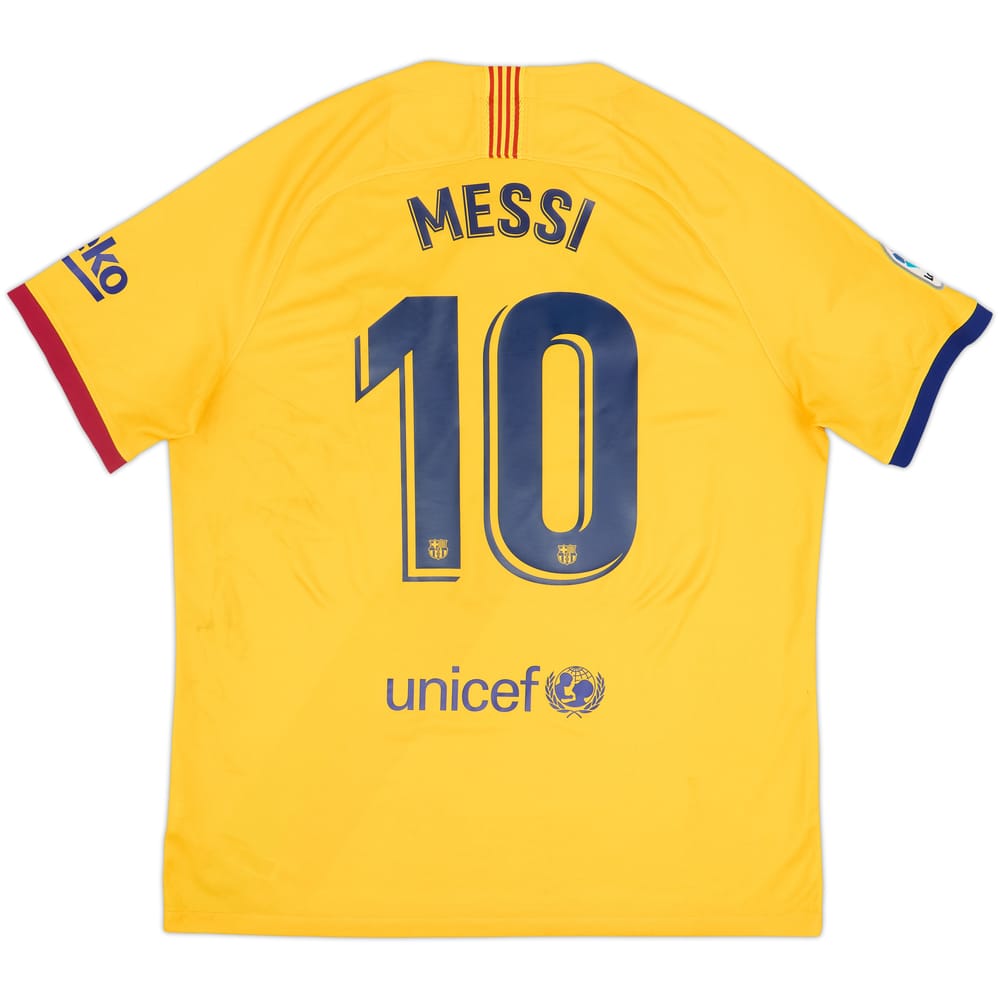 2019-20 Barcelona Away Shirt Messi #10 - 6/10 - (XL)