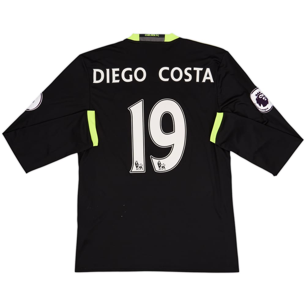 2016-17 Chelsea Away L/S Shirt Diego Costa #19 - 5/10 - (M)
