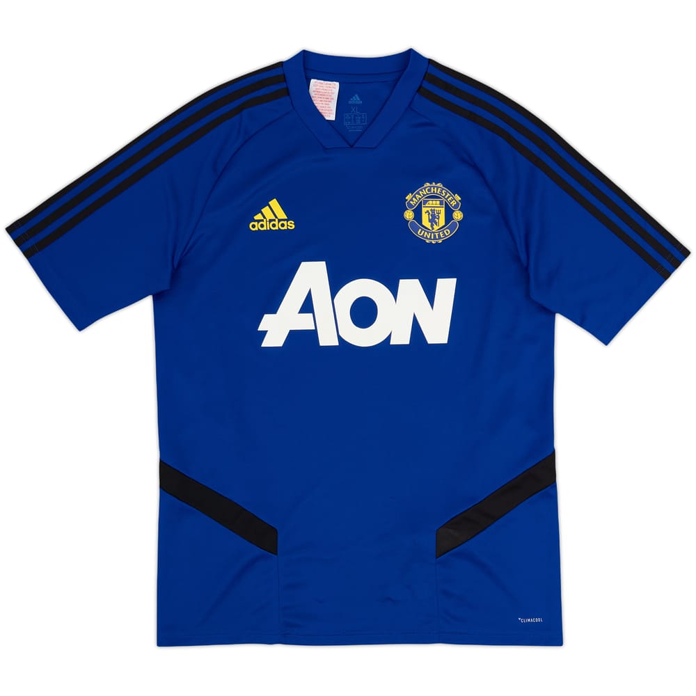 2019-20 Manchester United adidas Training Shirt - 8/10 - (XL.Boys)