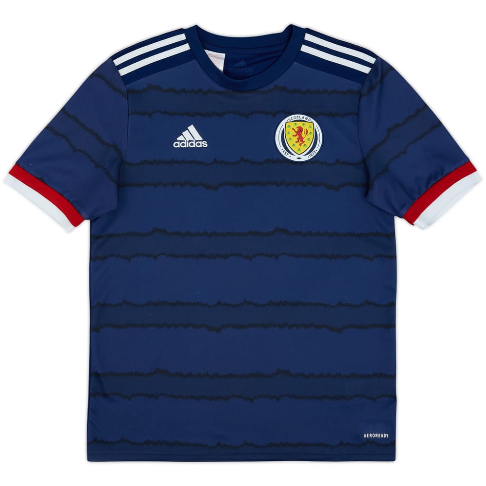 2020-22 Scotland Home Shirt - 8/10 - (XL.Boys)