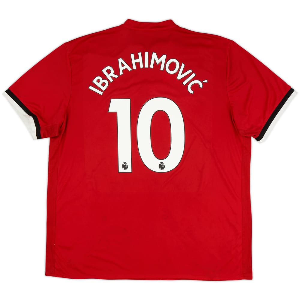 2017-18 Manchester United Home Shirt Ibrahimovic #10 - 5/10 - (XXL)