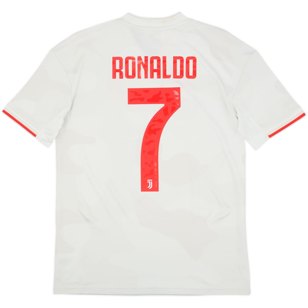 2019-20 Juventus Away Shirt Ronaldo #7 - 6/10 - (XL.Boys)