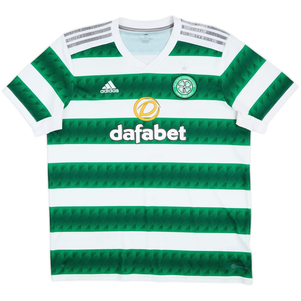 2022-23 Celtic Home Shirt - 7/10 - (XL)