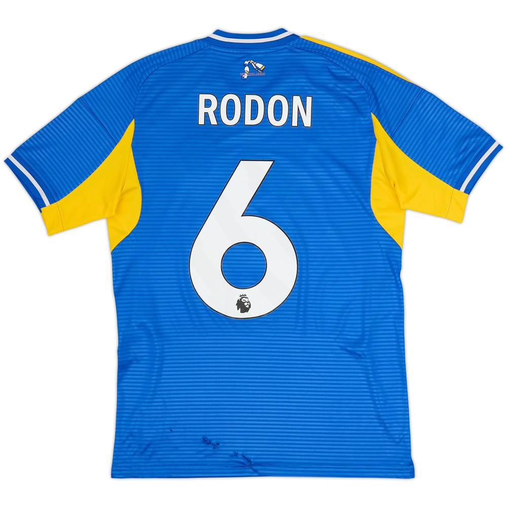 2025-26 Leeds United Away Shirt Rodon #6 - 3/10 - (S)