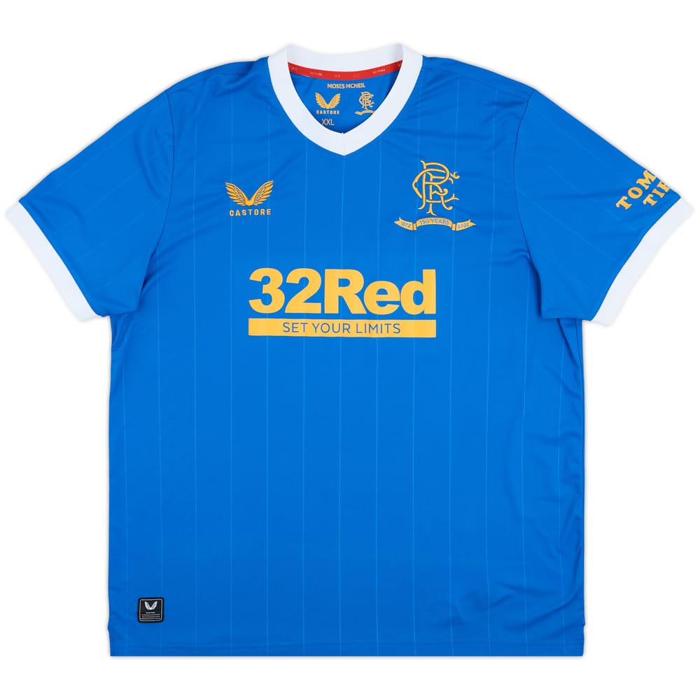 2021-22 Rangers Home Shirt - 7/10 - (XXL)