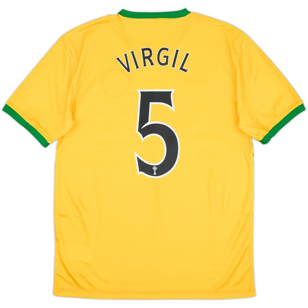 2013-14 Celtic Away Shirt Virgil #5 (M)