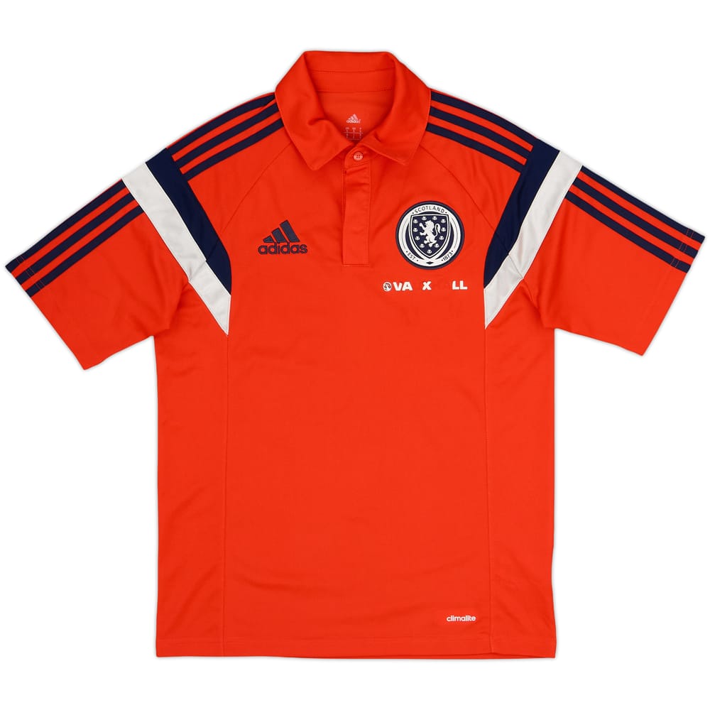 2014-15 Scotland adidas Polo Shirt - 4/10 - (S)