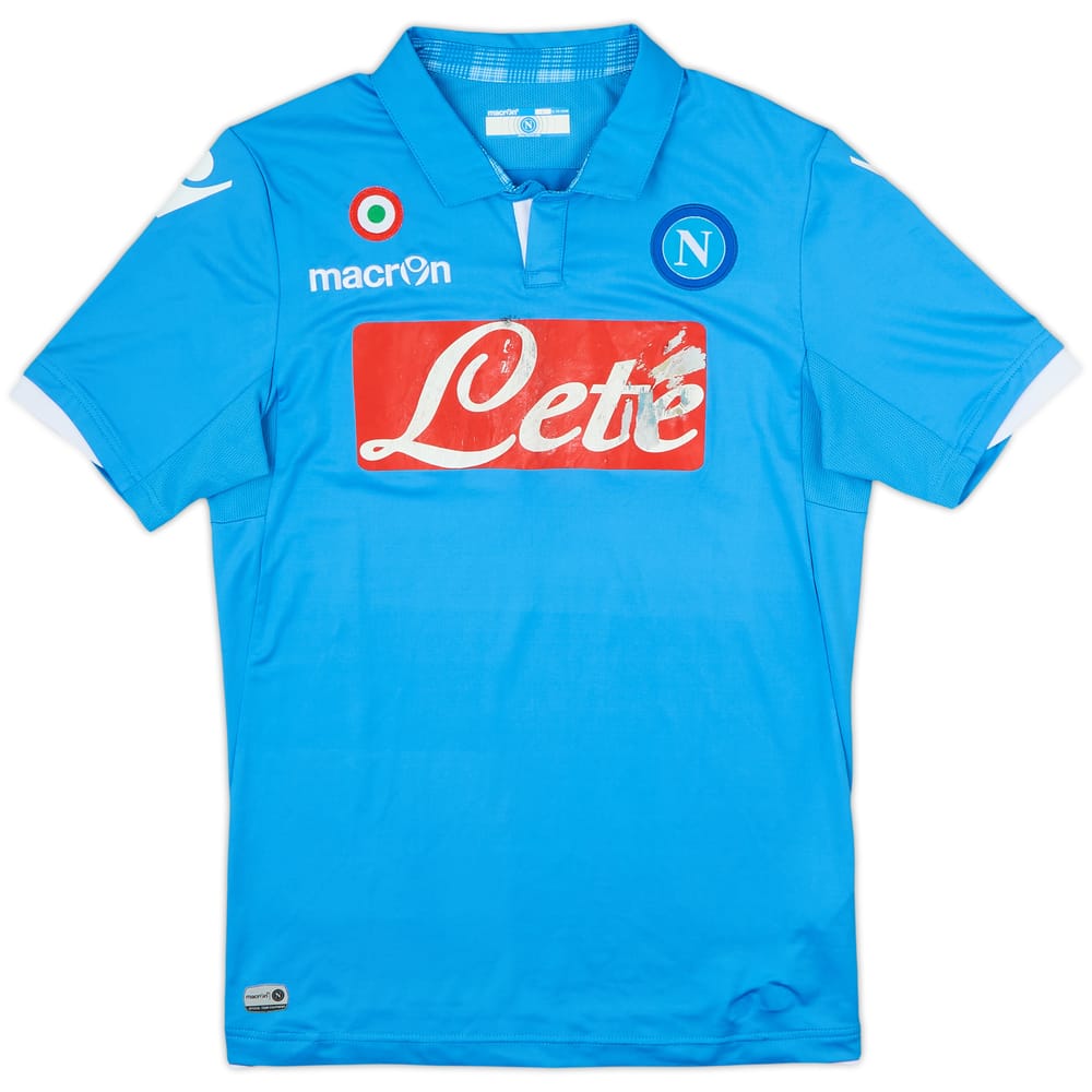 2014-15 Napoli Home Shirt - 4/10 - (L)