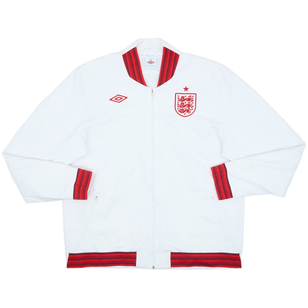 2010-11 England Umbro Track Jacket - 7/10 - (XXL)