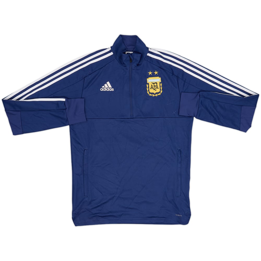 2017-18 Argentina adidas 1/4 Zip Training Top - 7/10 - (S)