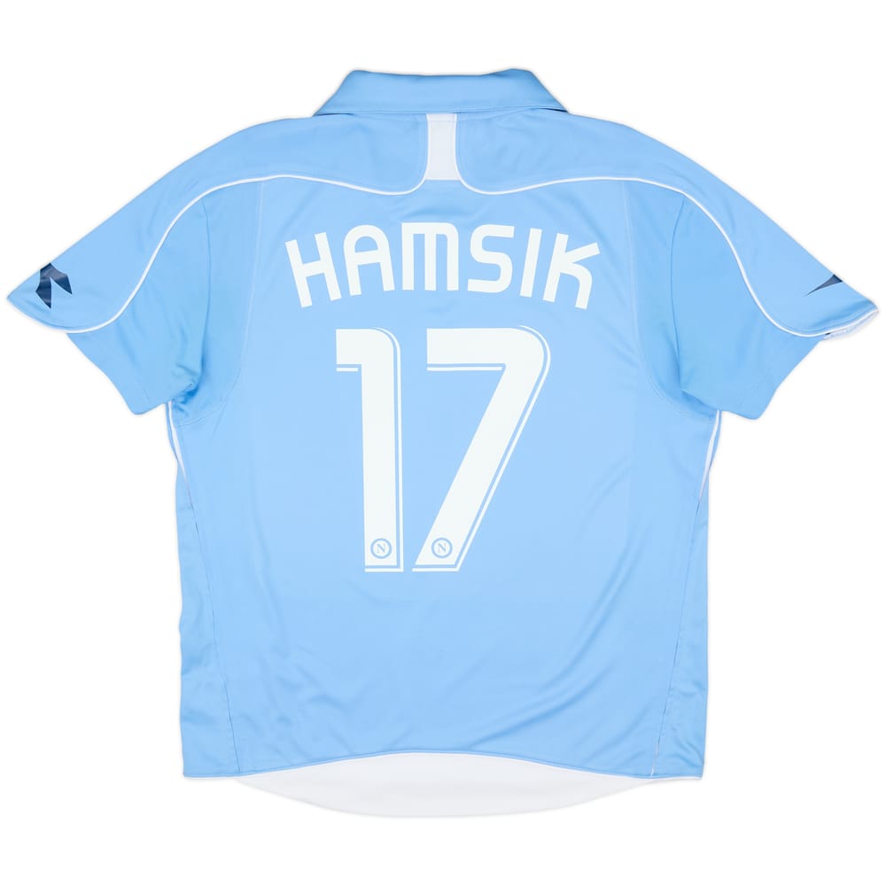 2008-09 Napoli Home Shirt Hamsik #17 - 8/10 - (M)