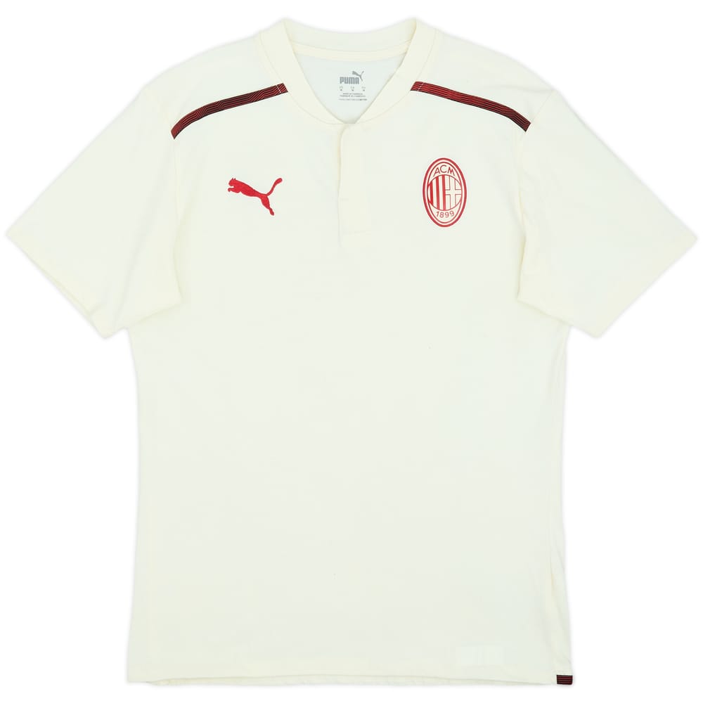 2021-22 AC Milan Puma Cotton Tee - 8/10 - (M)