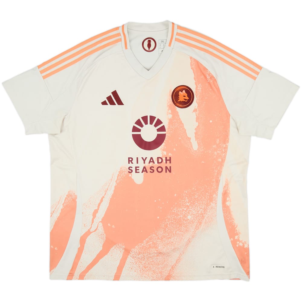 2024-25 Roma Away Shirt - 9/10 - (XXL)