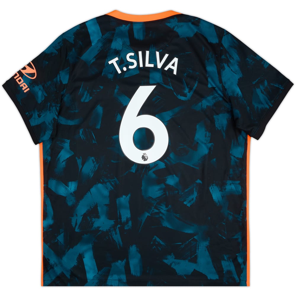2021-22 Chelsea Third Shirt T.Silva #6 - 10/10 - (XXL)