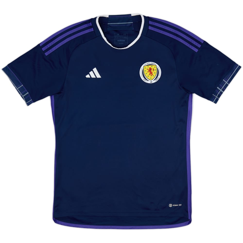 2022-23 Scotland Home Shirt - 9/10 - (M)