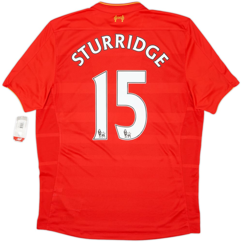 2016-17 Liverpool Home Shirt Sturridge #15 (L)