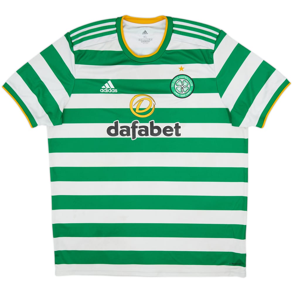 2020-21 Celtic Home Shirt - 6/10 - (XL)