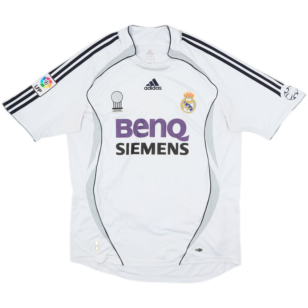 2006-07 Real Madrid Home Shirt - 5/10 - (L)