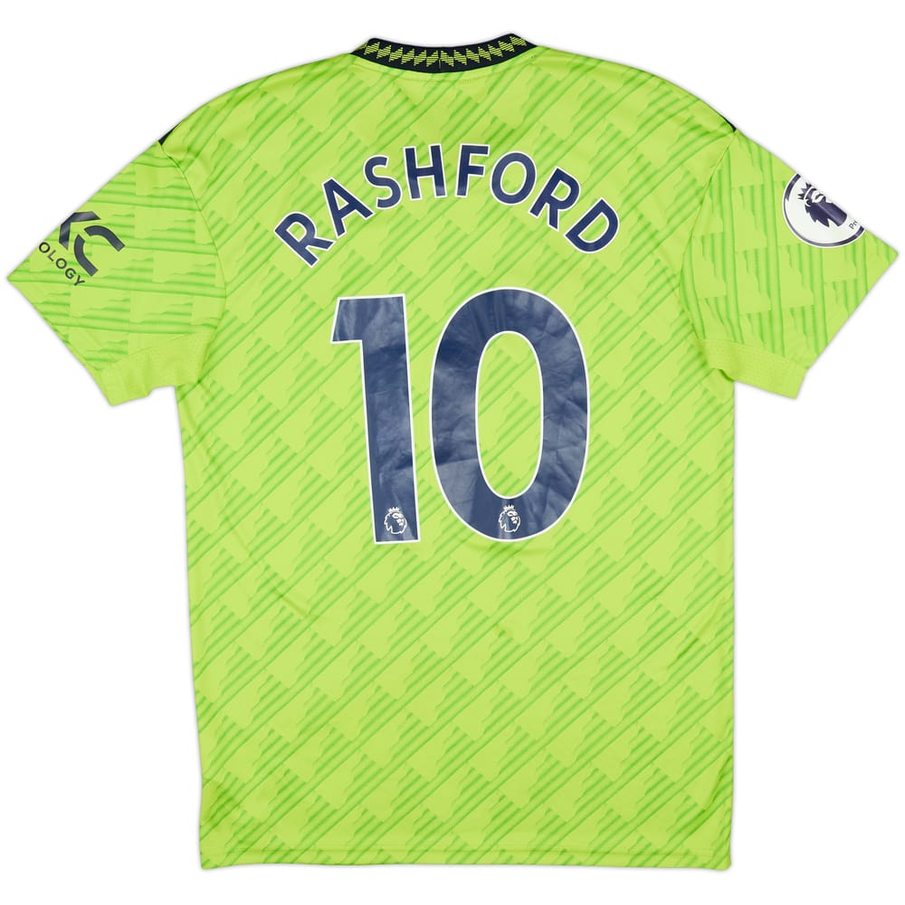 2022-23 Manchester United Third Shirt Rashford #10 - 8/10 - (M)