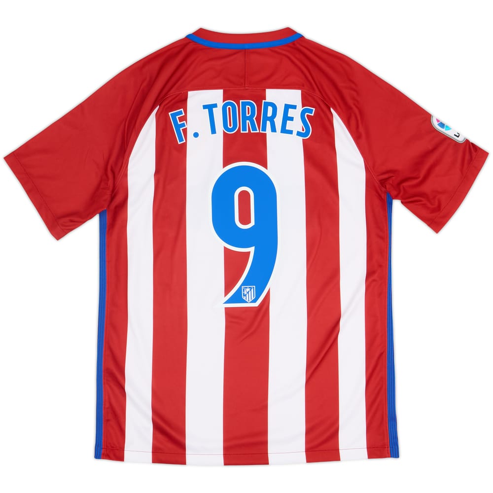 2016-17 Atlético de Madrid Camiseta Local Torres #9 - 8/10 - (M)