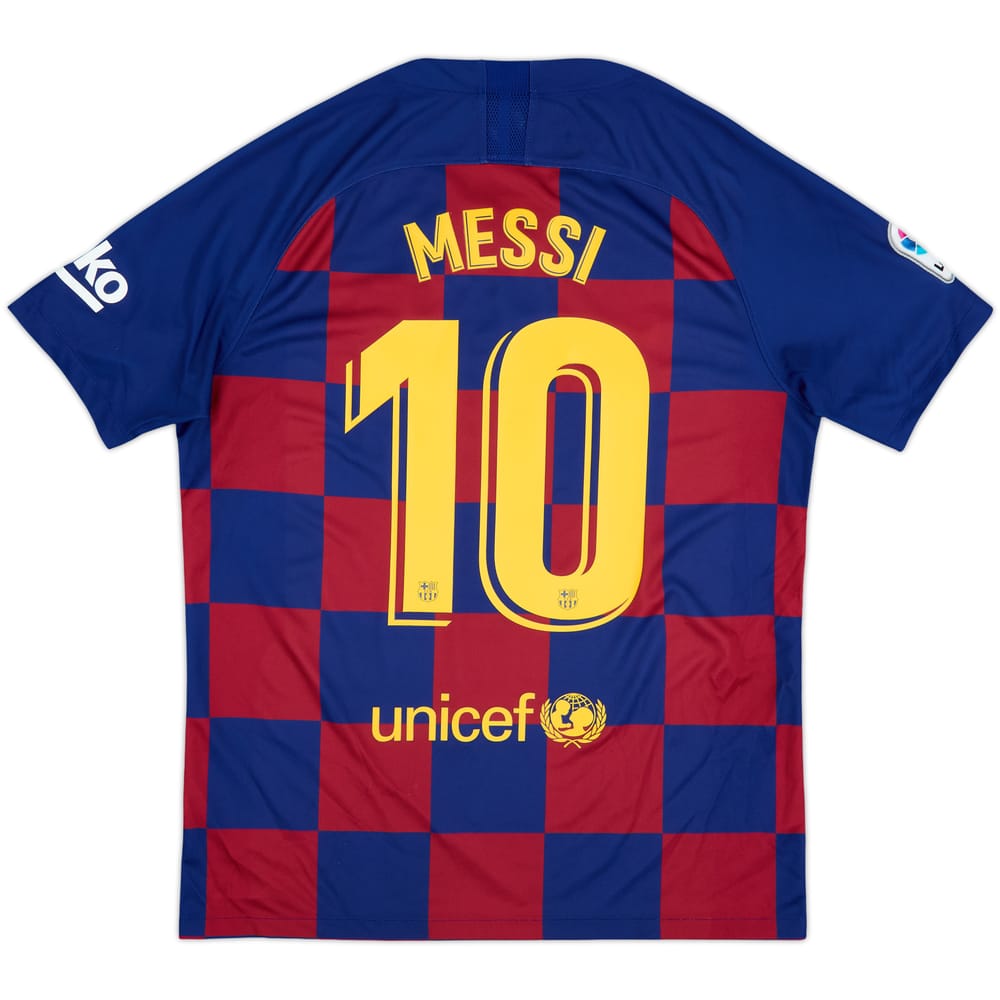 2019-20 Barcelona Home Shirt Messi #10 - 6/10 - (L)