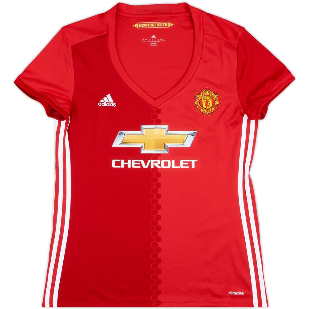 2016-17 Manchester United Home Shirt - 10/10 - (Women's L)