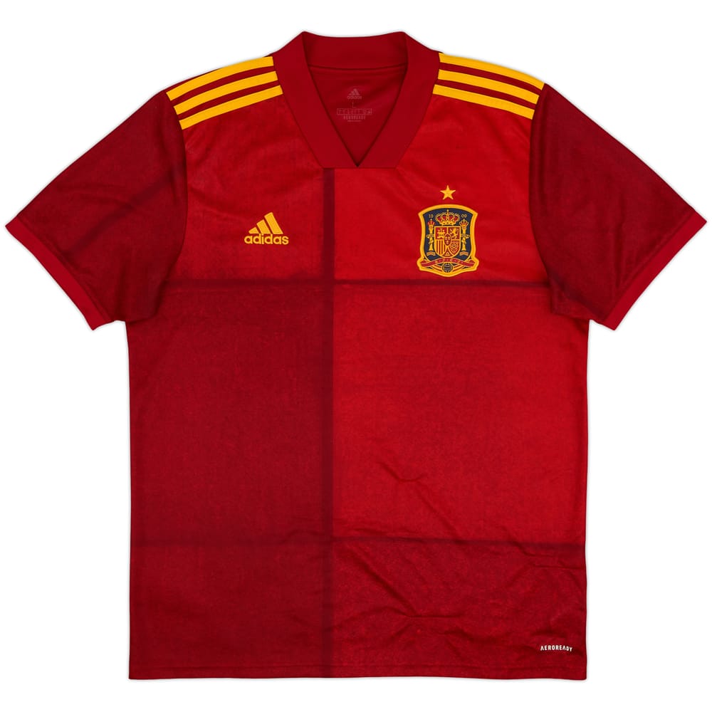2020-21 Spain Home Shirt - 5/10 - (L)
