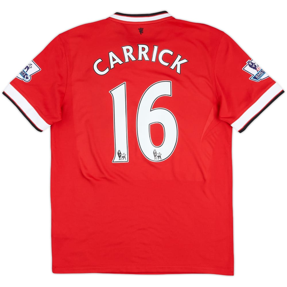 Camiseta de local del Manchester United 2014-15 Carrick #16 - 6/10 - (M)