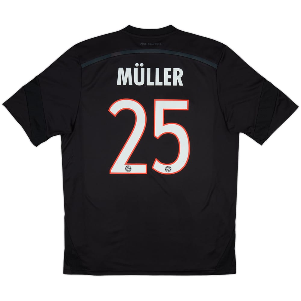 2014-15 Bayern Munich Third Shirt Muller #25 - 8/10 - (L)