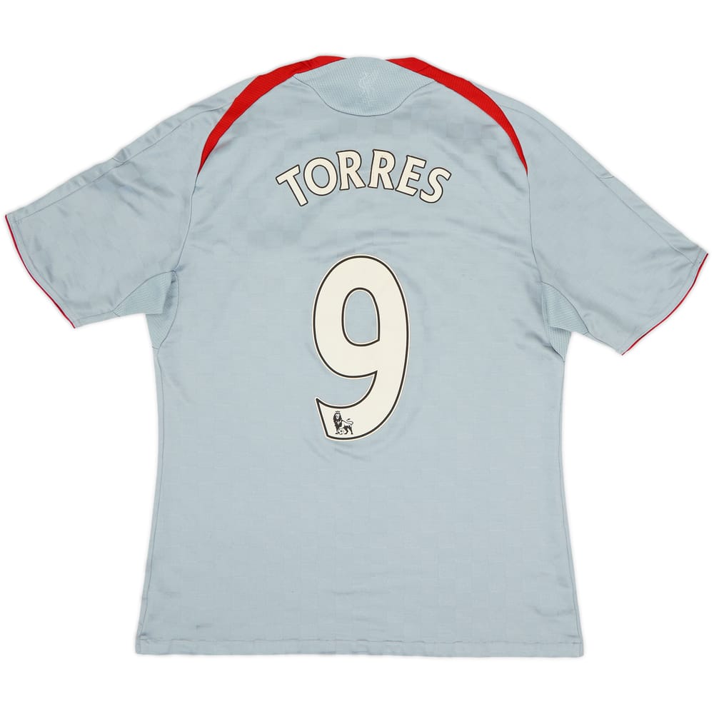 2008-09 Liverpool Away Shirt Torres #9 - 6/10 - (L)