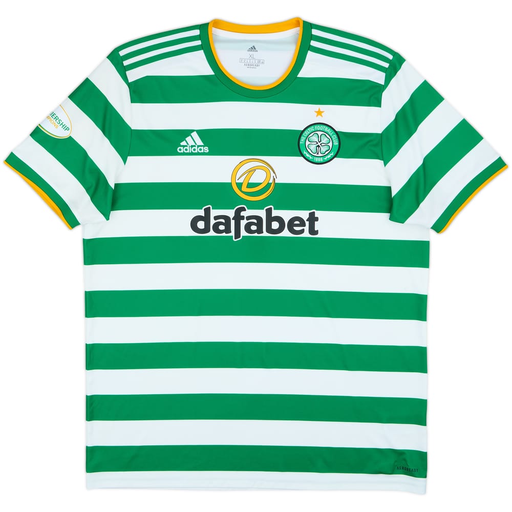 2020-21 Celtic Home Shirt - 9/10 - (XL)