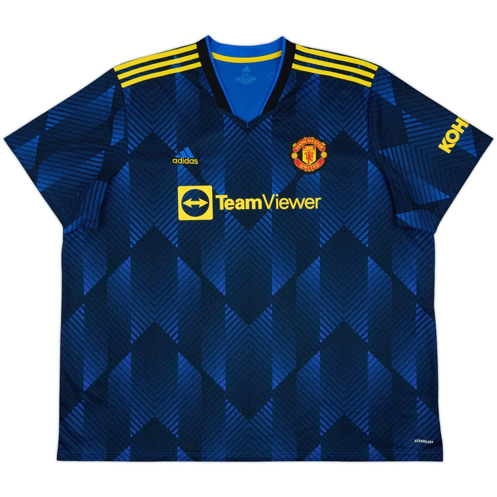 2021-22 Manchester United Third Shirt - 10/10 - (4XL)