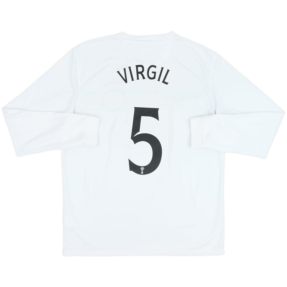2014-15 Celtic European Third L/S Shirt Virgil #5 - 6/10 - (L)
