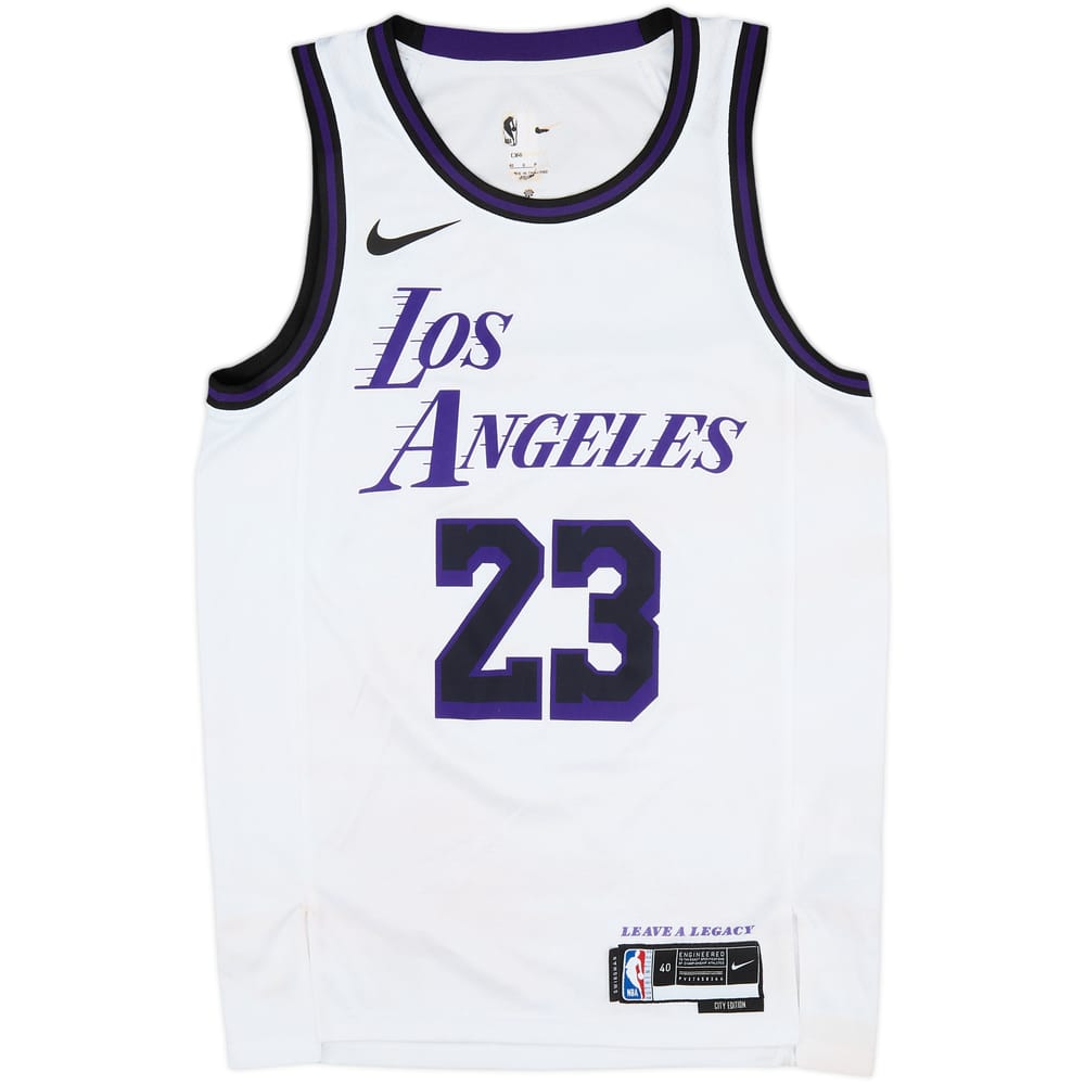 2022-23 LA Lakers James #23 Nike Swingman Alternate Jersey - 6/10 - (S)