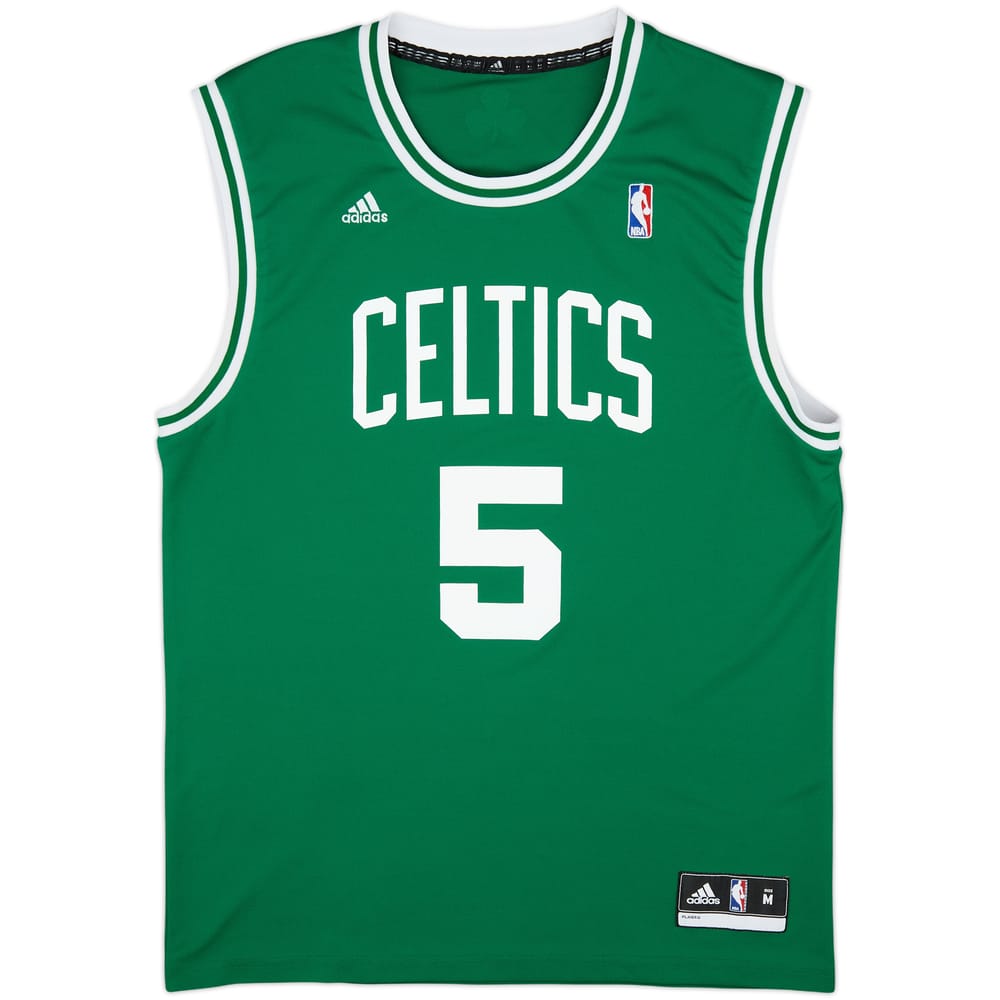 2010-13 Boston Celtics Garnett #5 adidas Away Jersey - 9/10 - (M)