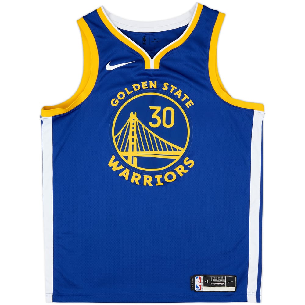 2019-26 Golden State Warriors Curry #30 Nike Swingman Away Jersey - 8/10 - (L)