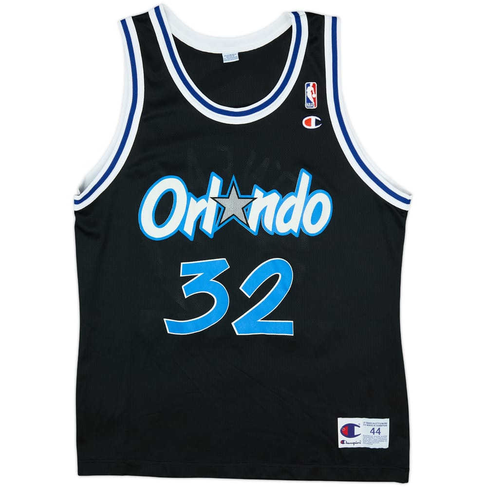 1995-96 Orlando Magic O'Neal #32 Champion Alternate Jersey - 9/10 - (L)