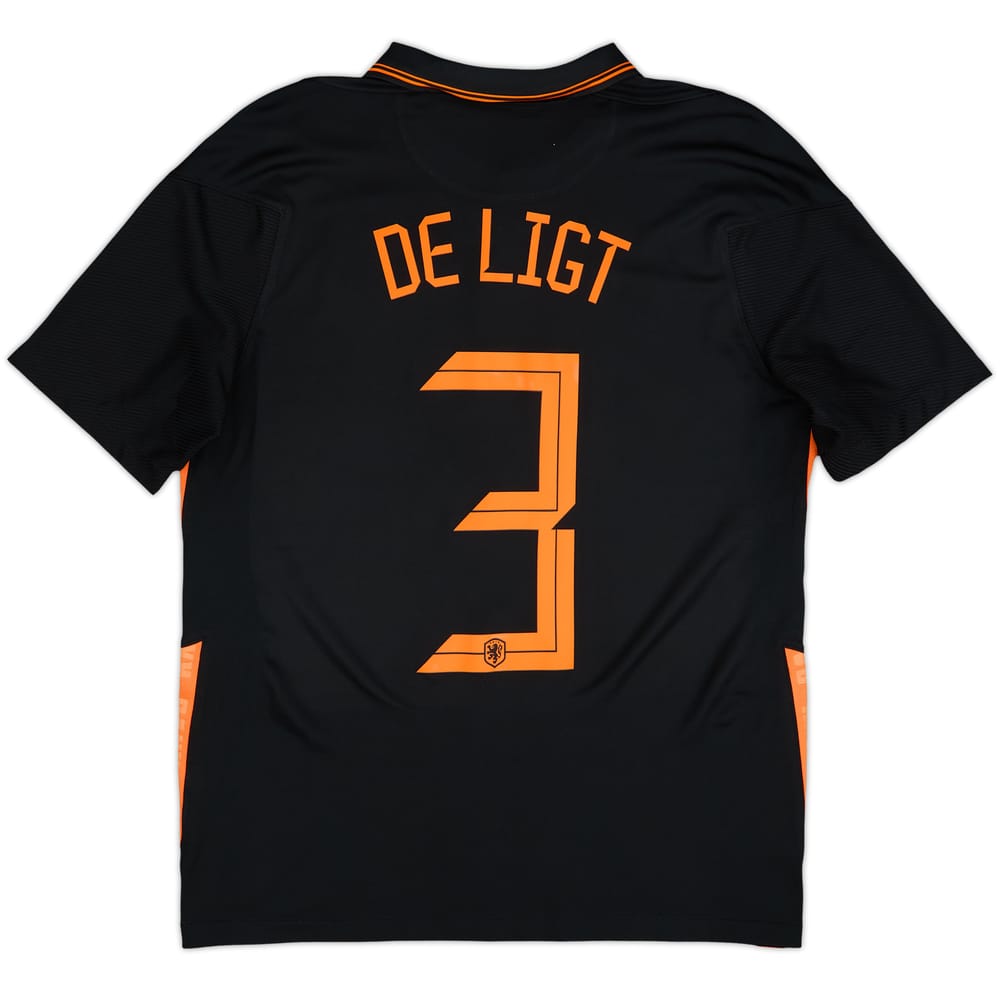 2020-22 Netherlands Away Shirt De Ligt #3 - 8/10 - (M)