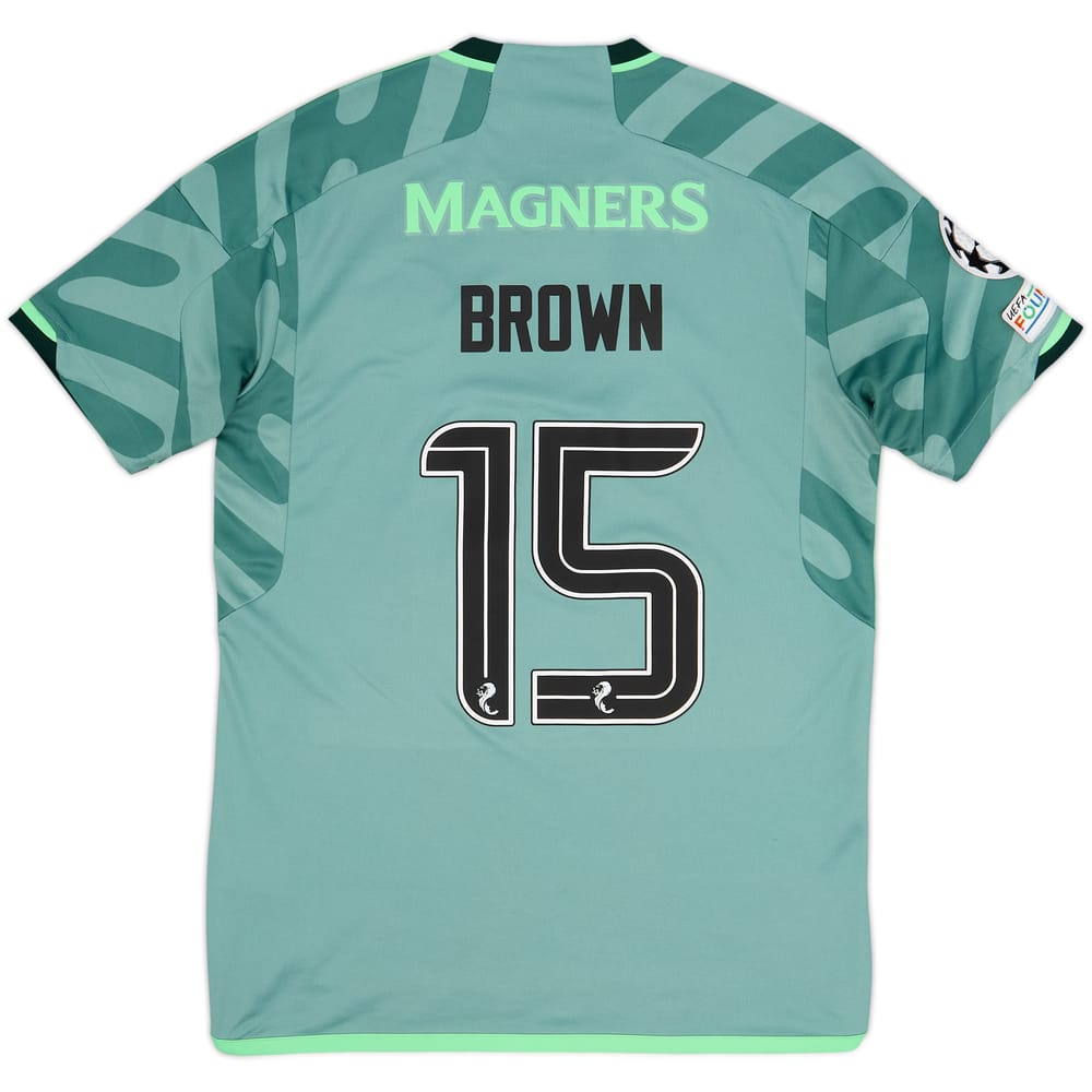 2023-24 Celtic Third Shirt Brown #15 - 7/10 - (M)