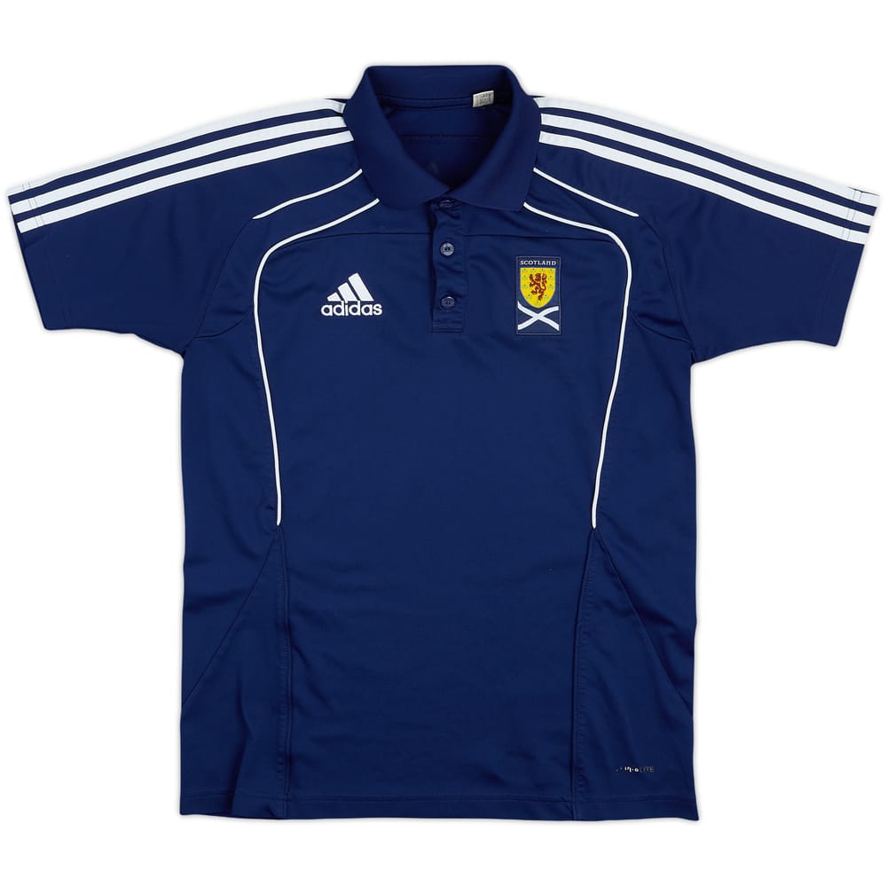 2010-11 Scotland adidas Polo Shirt - 9/10 - (S)