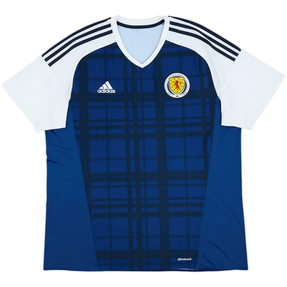 2016-17 Scotland Home Shirt - 8/10 - (XL)