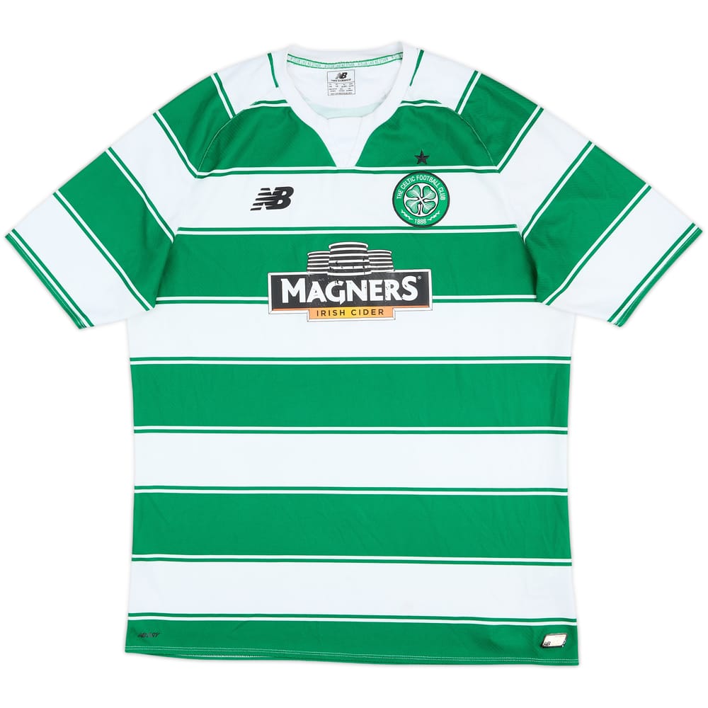 2015-16 Celtic Home Shirt - 6/10 - (XL)
