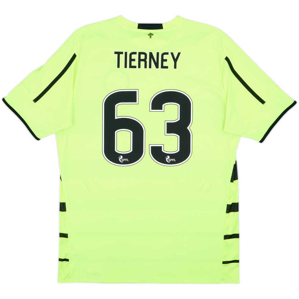 2015-16 Celtic Third Shirt Tierney #63