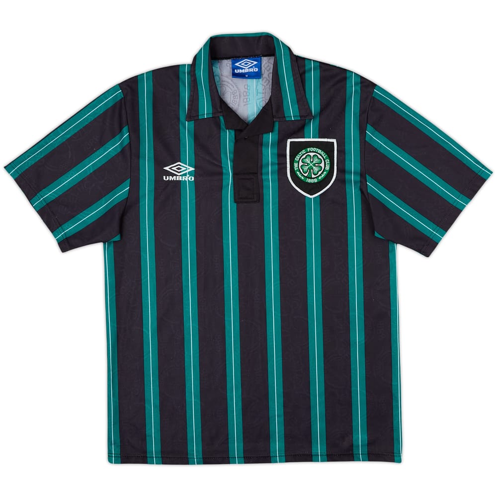 1992-93 Celtic Away Shirt - 8/10 - (M)