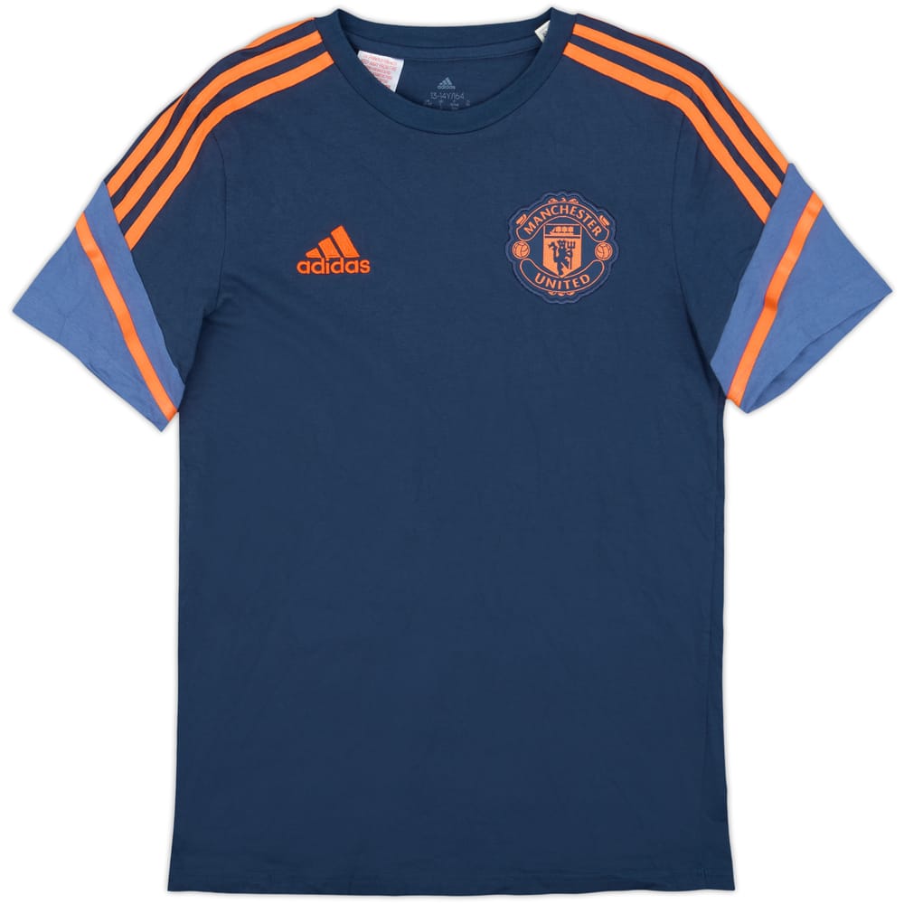 2022-23 Manchester United adidas Cotton Tee - 6/10 - (L.Boys)
