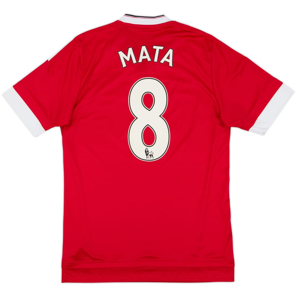 2015-16 Manchester United Home Shirt Mata #8 - 6/10 - (S)
