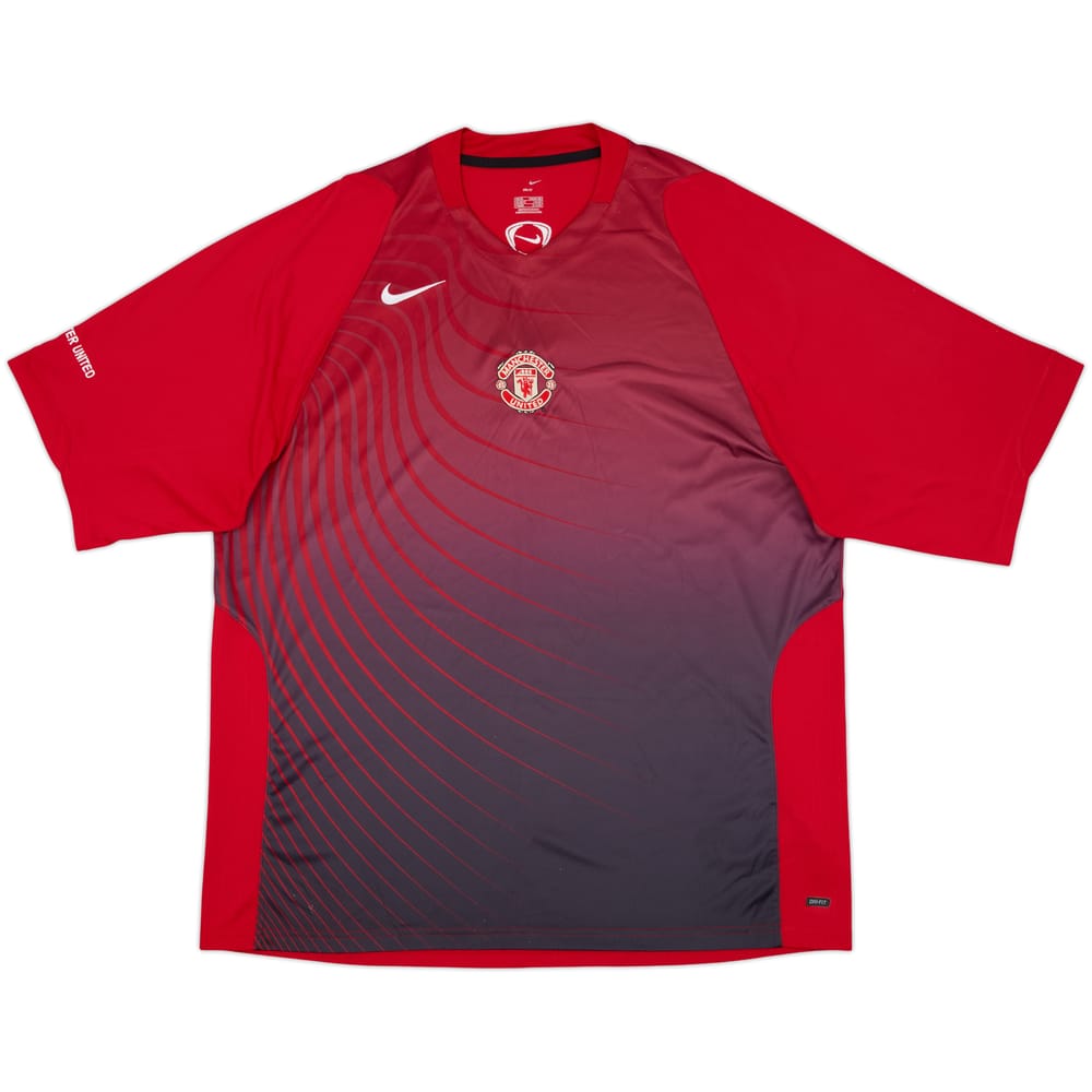 2006-07 Manchester United Nike Training Shirt - 8/10 - (XL)