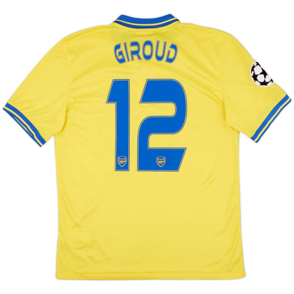 2013-14 Arsenal Away Shirt Giroud #12 - 6/10 - (M)