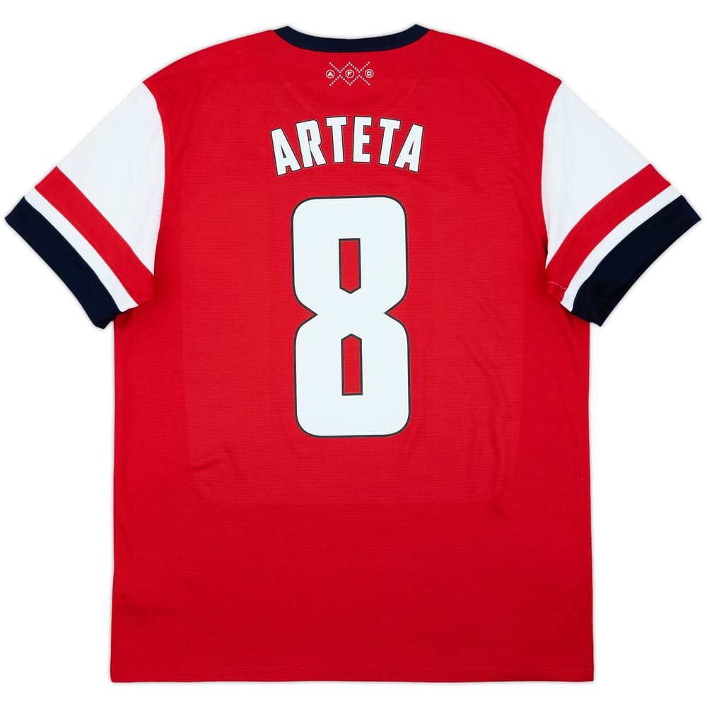 2012-14 Arsenal Home Shirt Arteta #8 - 8/10 - (L)